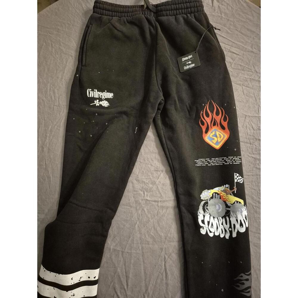 Civil Regime x Scooby Doo Collab Sweatpants Size Small